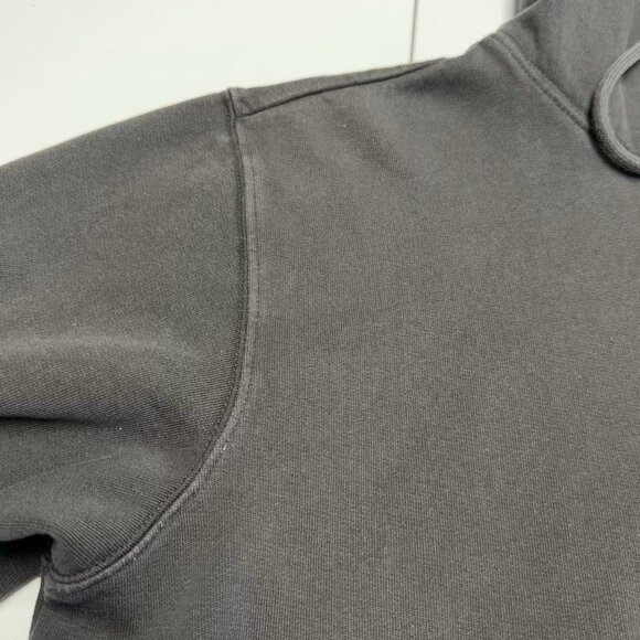 RVCA Hoodie Sweatshirt Mens Medium Faded Black Surf Skate - Picture 5 of 16